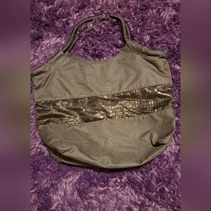 B140 Glamorous Black Sequin Tote Bag – Sparkle in Style!